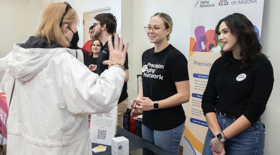 Scientists and students celebrate healthy aging with annual Feast for your Brain